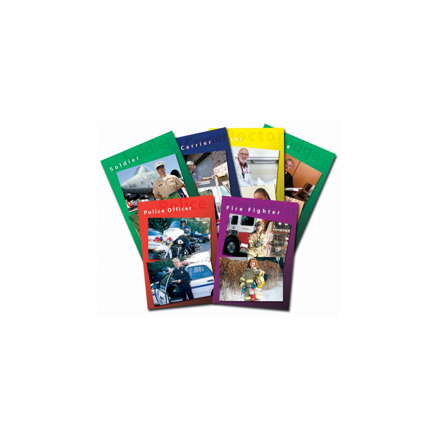 Stages Learning Materials Community Helpers Real Life Learning Poster Set, Set of 6