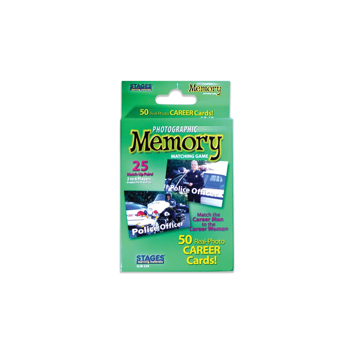Stages Learning Materials Photographic Memory Matching Game, Careers