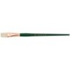 Silver Brush Grand Prix Brush, Flat, Long Handle, Size 12