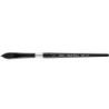 Silver Brush Black Velvet® Brush, Oval Wash, Size 1/2