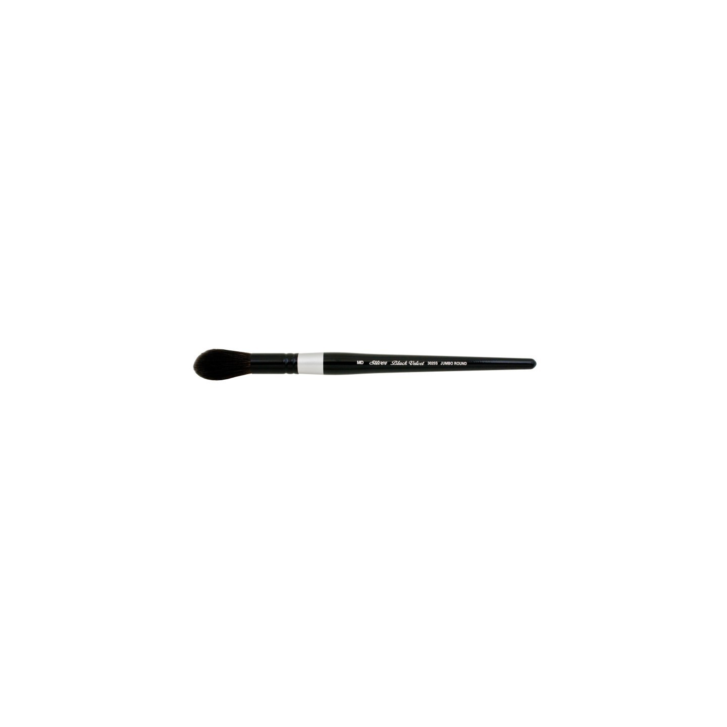 Silver Brush Black Velvet® Brush, Jumbo Round, Size M