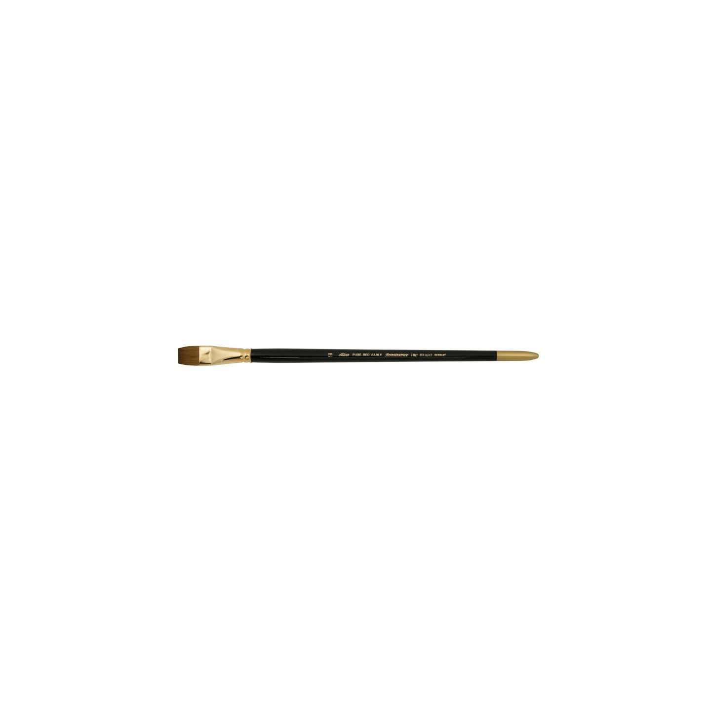 Silver Brush Renaissance® Bright Brush, Long Handle, Size 18