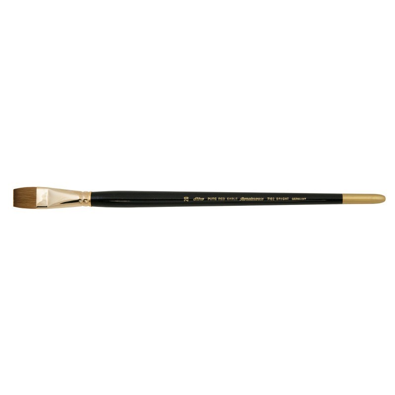 Silver Brush Renaissance® Bright Brush, Long Handle, Size 20
