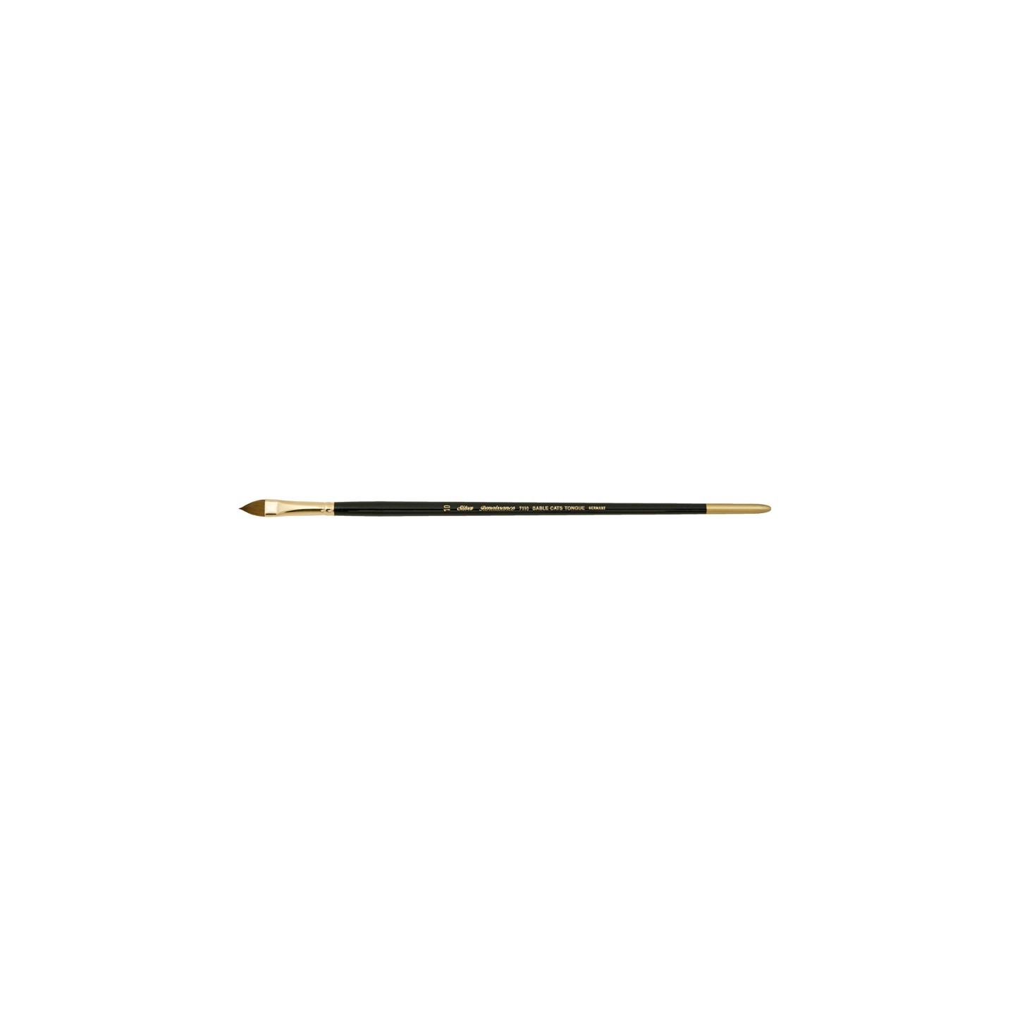 Silver Brush Renaissance® Cats Tongue Brush, Long Handle, Size 10