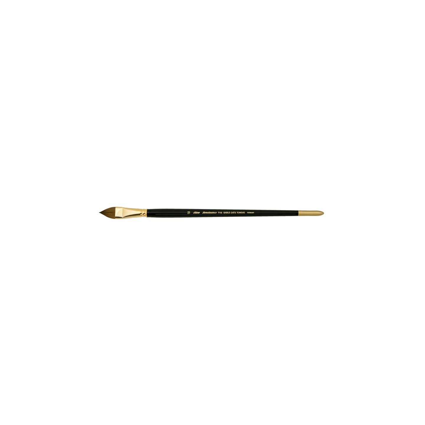 Silver Brush Renaissance® Cats Tongue Brush, Long Handle, Size 18