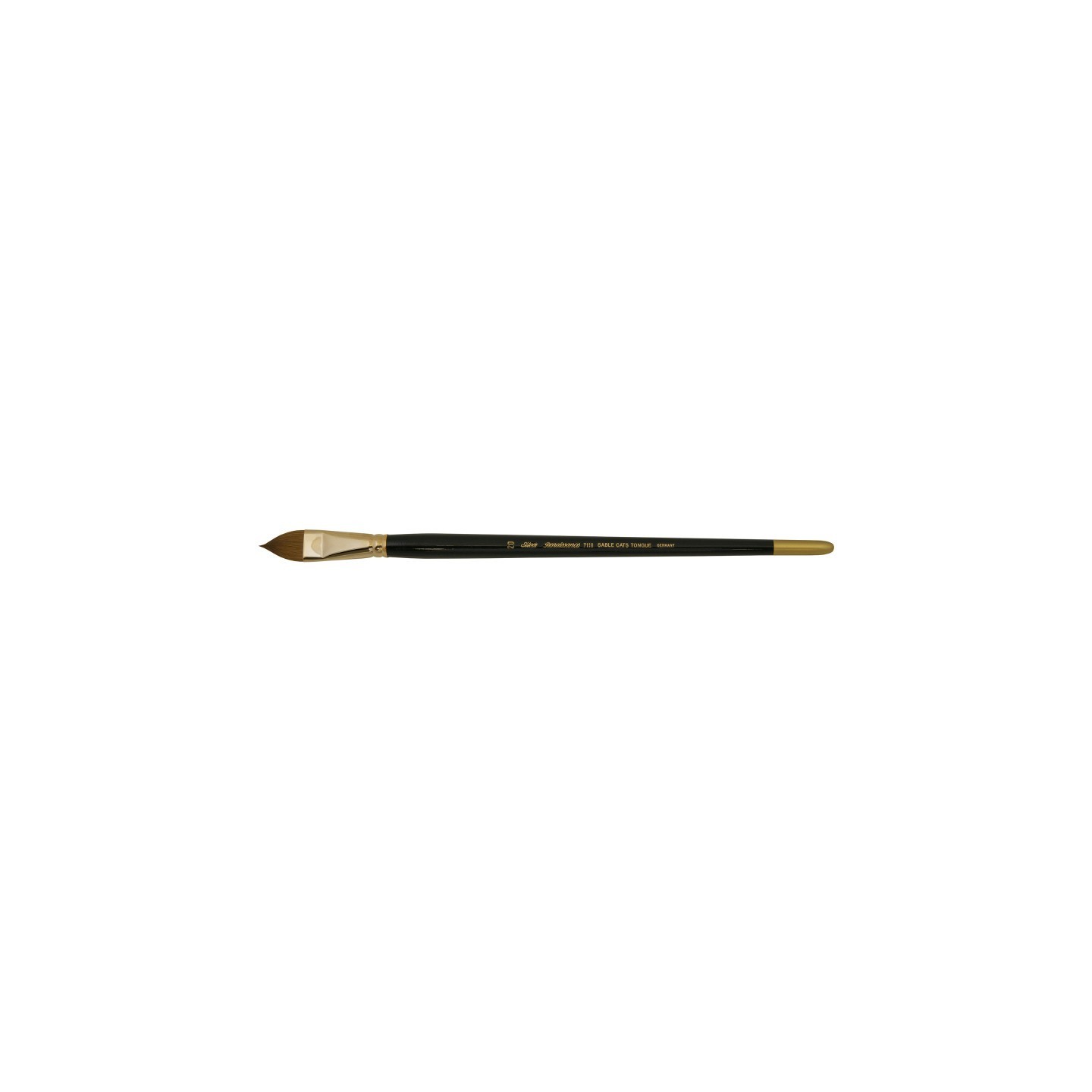 Silver Brush Renaissance® Cats Tongue Brush, Long Handle, Size 20
