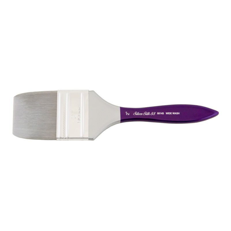 Silver Brush Silver Silk 88® Silver Synthetic Brush, Size 2