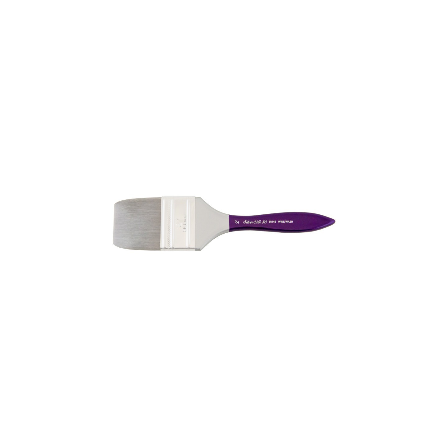 Silver Brush Silver Silk 88® Silver Synthetic Brush, Size 2