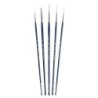 Silver Brush Bristlon Liner Brush Set, 5 Brushes