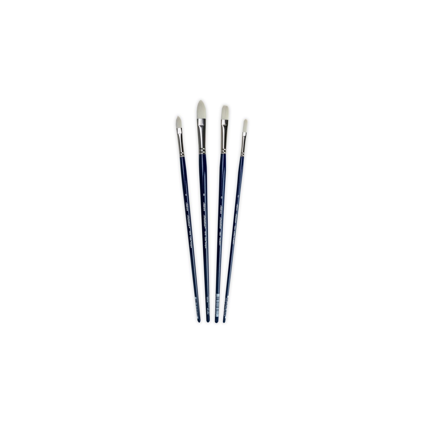 Silver Brush Bristlon Cats Tongue Brush Variety, 4 Brushes