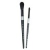 Silver Brush Black Velvet Jumbo Round Brushes, Set of 2