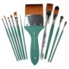 Silver Brush Crystal Variety Brush Set, 11 Brushes