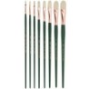Silver Brush Grand Prix Filberts, 8 Brushes