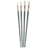 Silver Brush Grand Prix Long Filberts, 4 Brushes