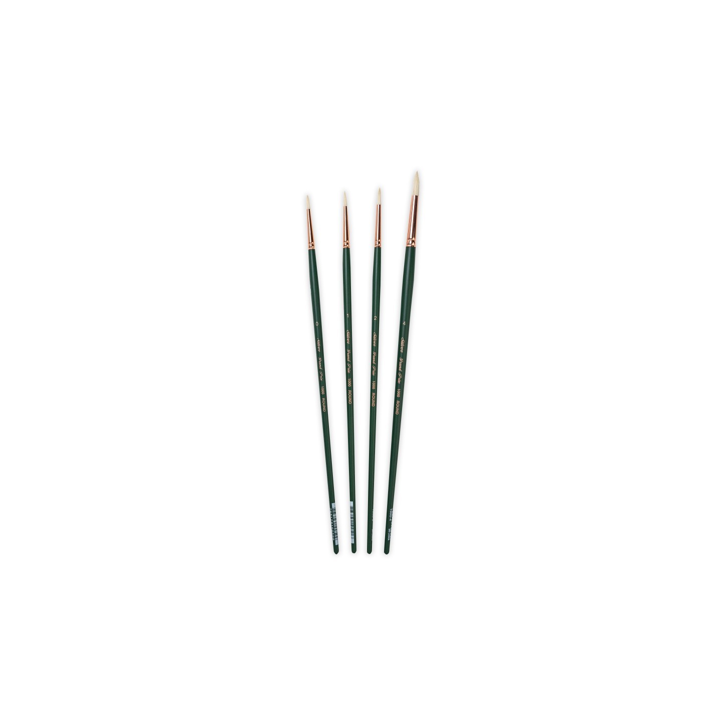 Silver Brush Grand Prix Small Rounds, 4 Brushes