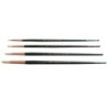 Silver Brush Grand Prix Even Rounds, 4 Brushes