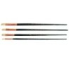 Silver Brush Grand Prix Even Flats, 4 Brushes