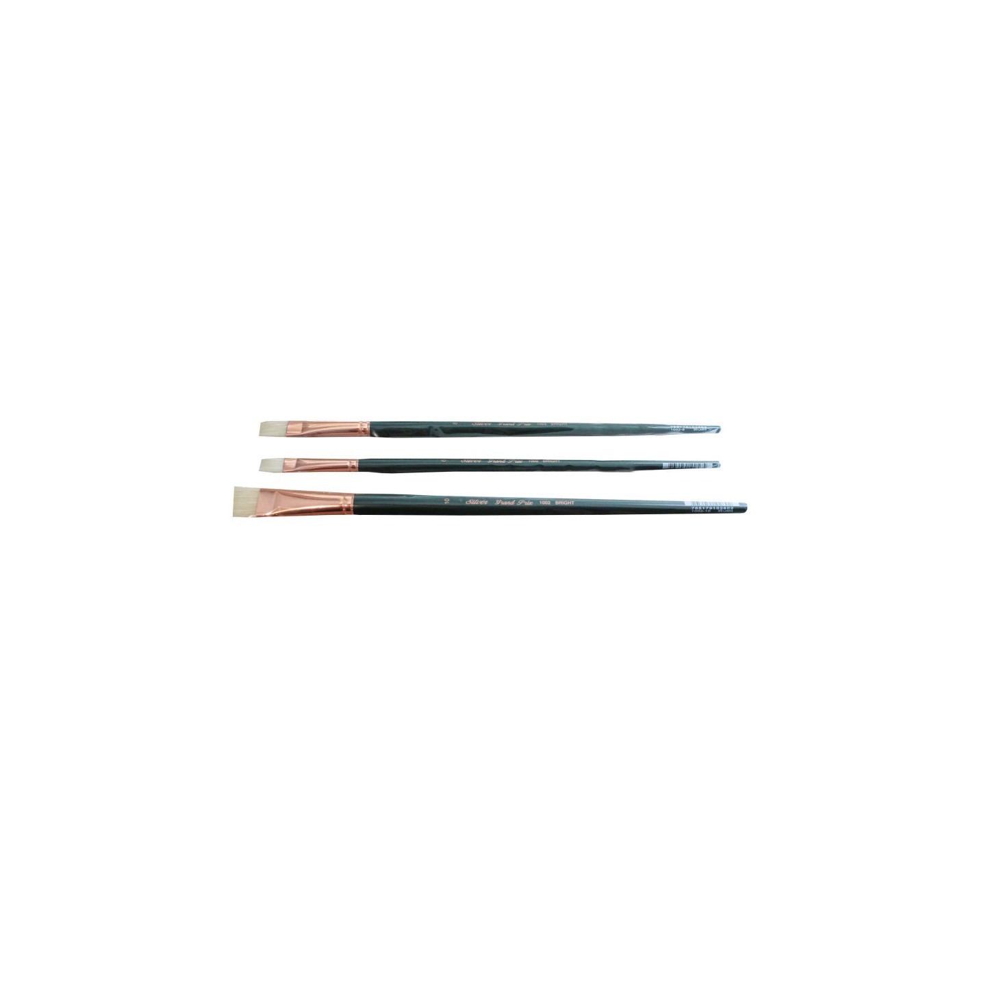 Silver Brush Grand Prix Large Brights, 3 Brushes
