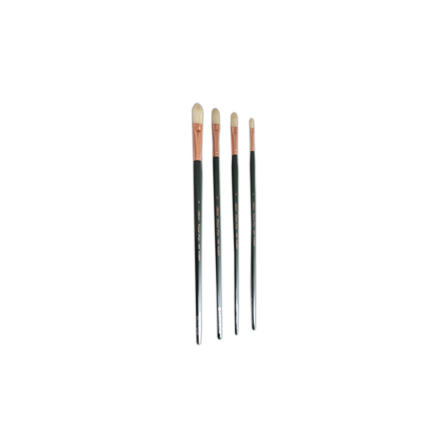 Silver Brush Grand Prix Even Filberts, 4 Brushes