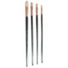 Silver Brush Grand Prix Even Filberts, 4 Brushes