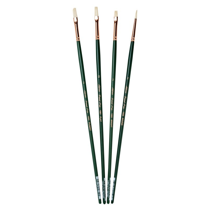Silver Brush Grand Prix Size 2 Variety, 4 Brushes