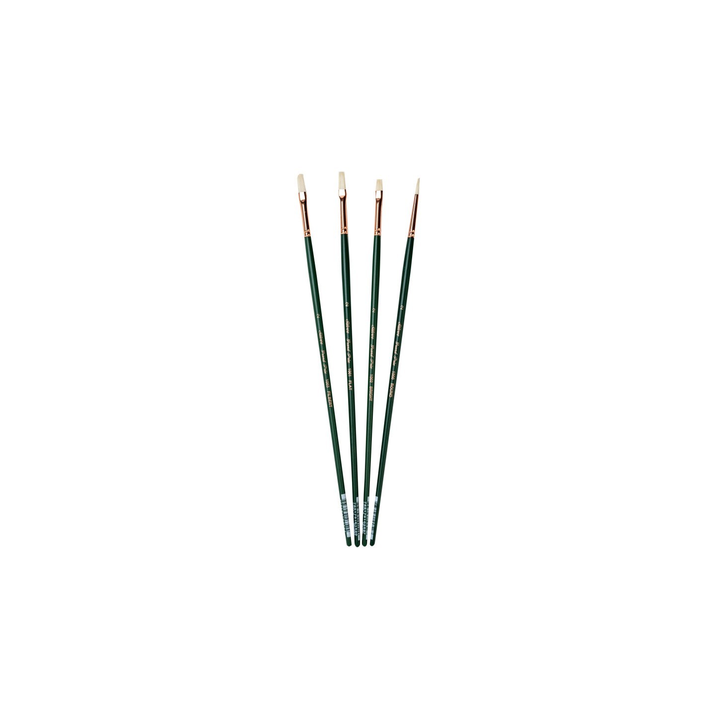 Silver Brush Grand Prix Size 2 Variety, 4 Brushes