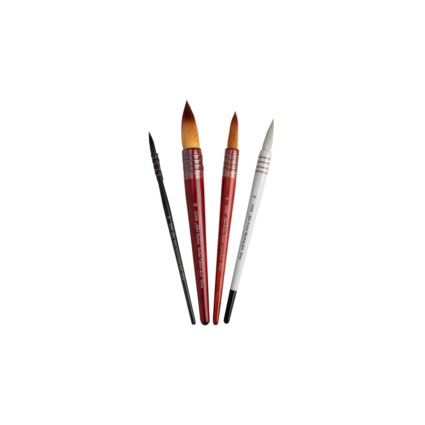 Silver Brush Atelier Quills Mix, 4 Brushes