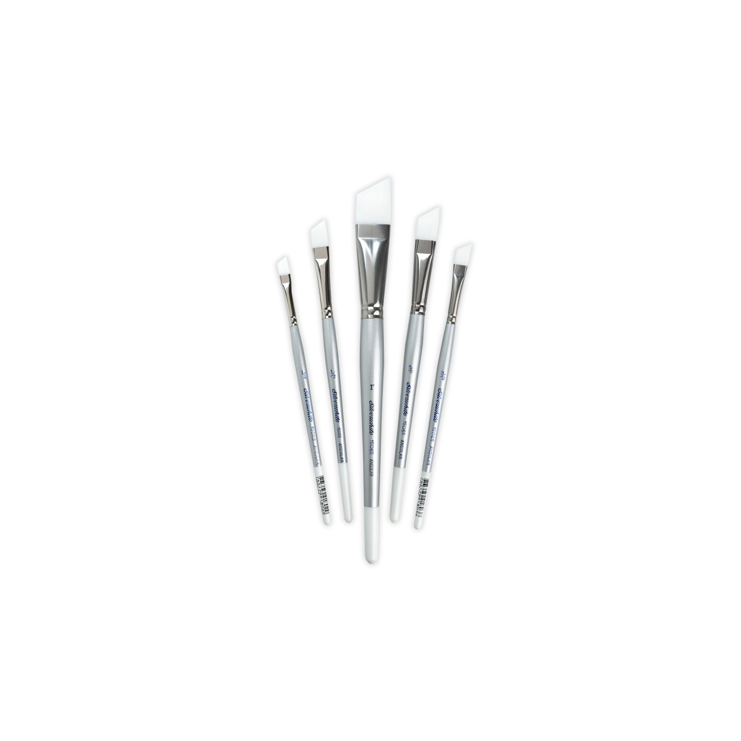 Silver Brush Silverwhite Angles, 5 Brushes