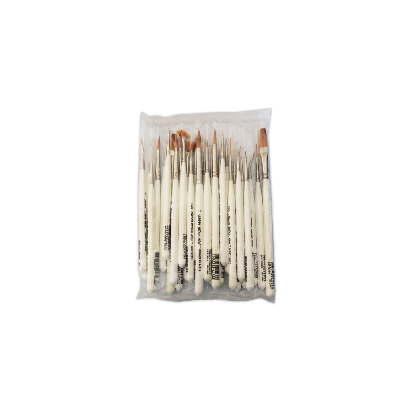 Silver Brush Ultra Mini® Complete 29-Piece Brush Set