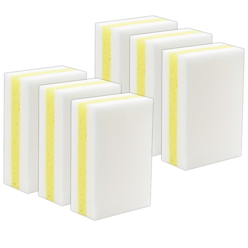 S.M. Arnold, Inc. Scuff Away® Sandwich Melamine Two-Sided Sponge, Pack of 6