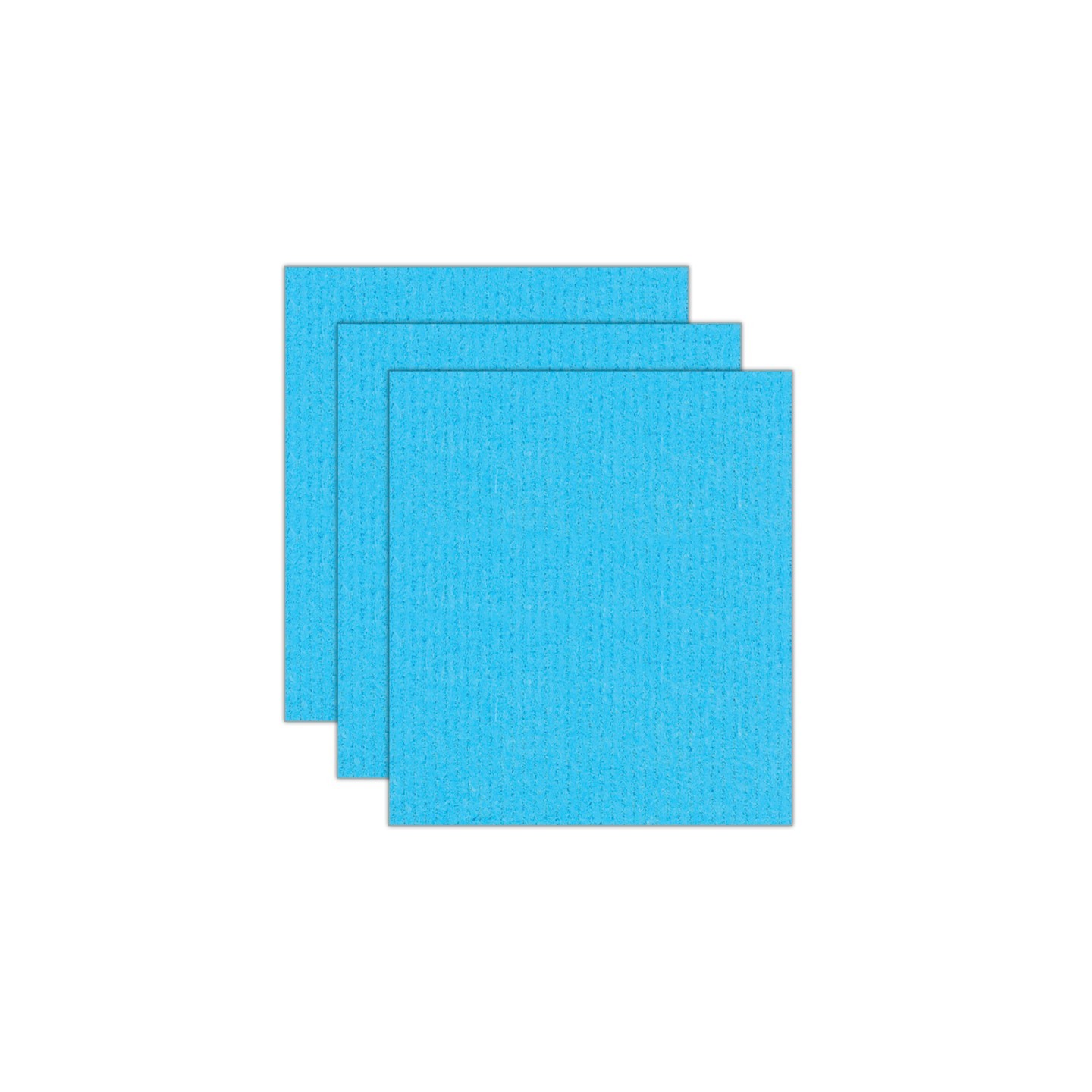 S.M. Arnold, Inc. Sponge Cloth, 7.5" x 8", Blue, Pack of 3
