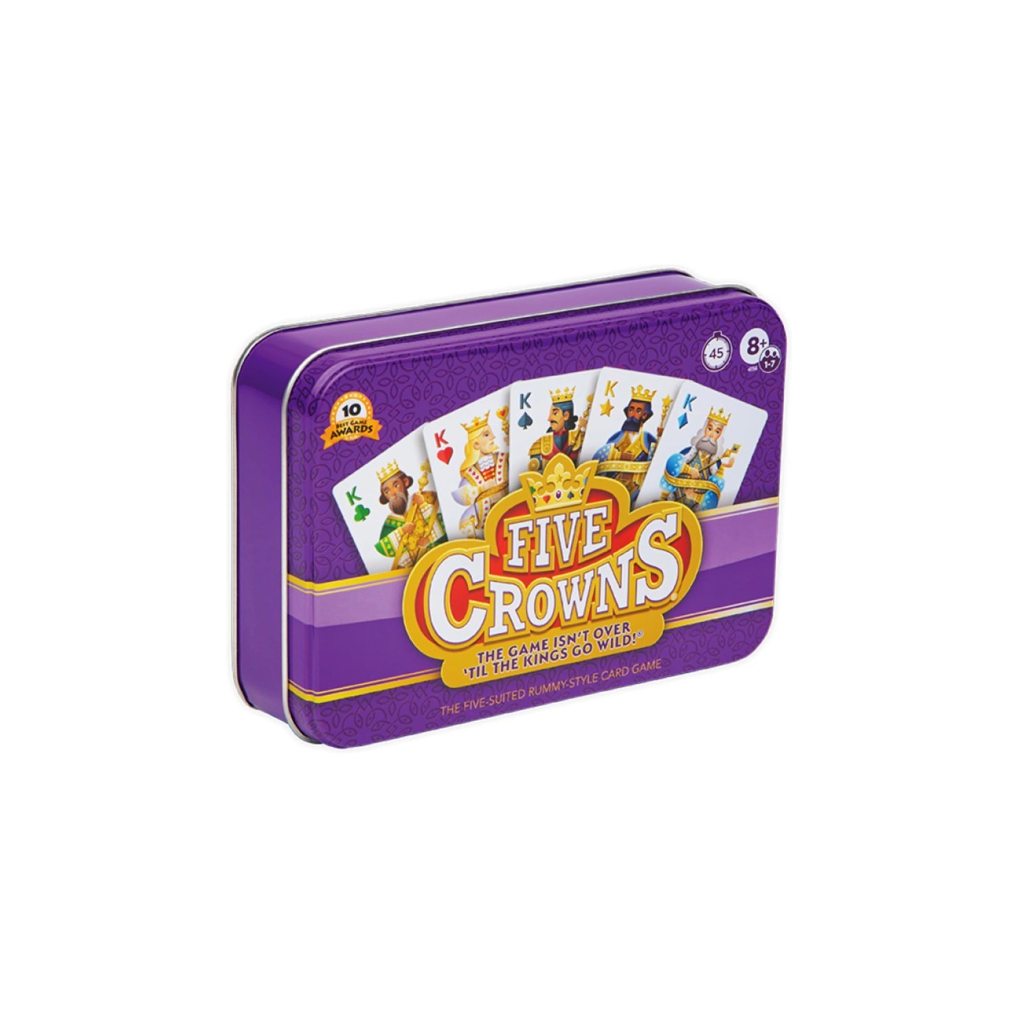 SET® Family Games Five Crowns® Tin
