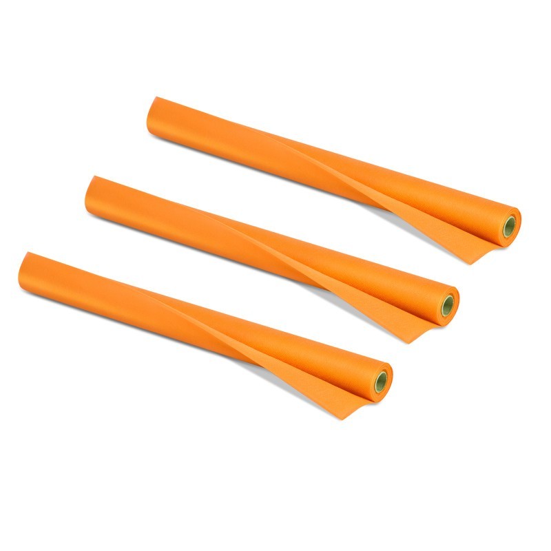 Smart-Fab® Art & Decoration Fabric Roll, 24" x 18', Orange, 3 Rolls