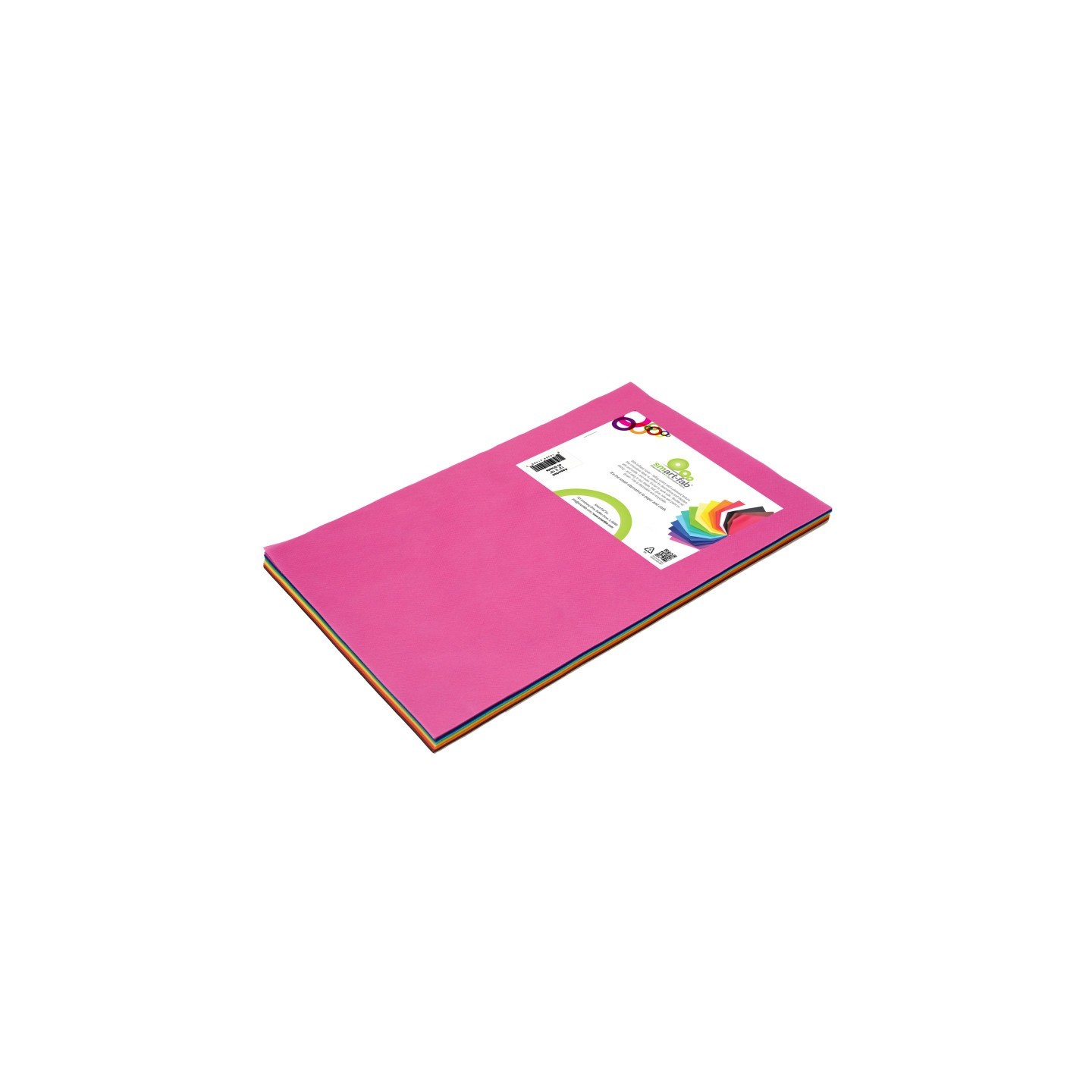 Smart-Fab® Art & Decoration Fabric Sheets, 12" x 18", Assorted, 45 Sheets