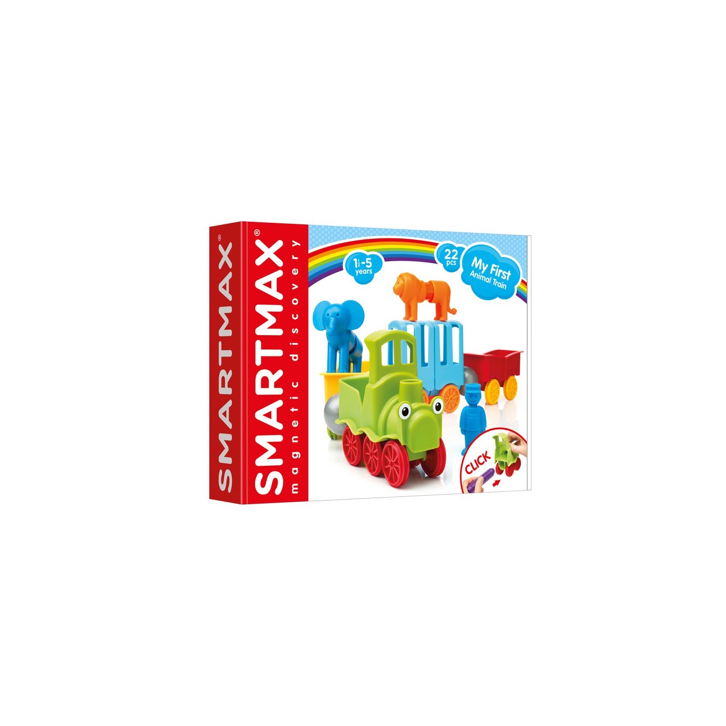 SmartMax® My First Animal Train, 22 Pieces