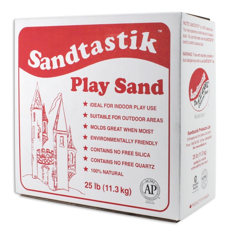 Sandtastik® Sparkling White Play Sand, 25 lb (11.3 kg)
