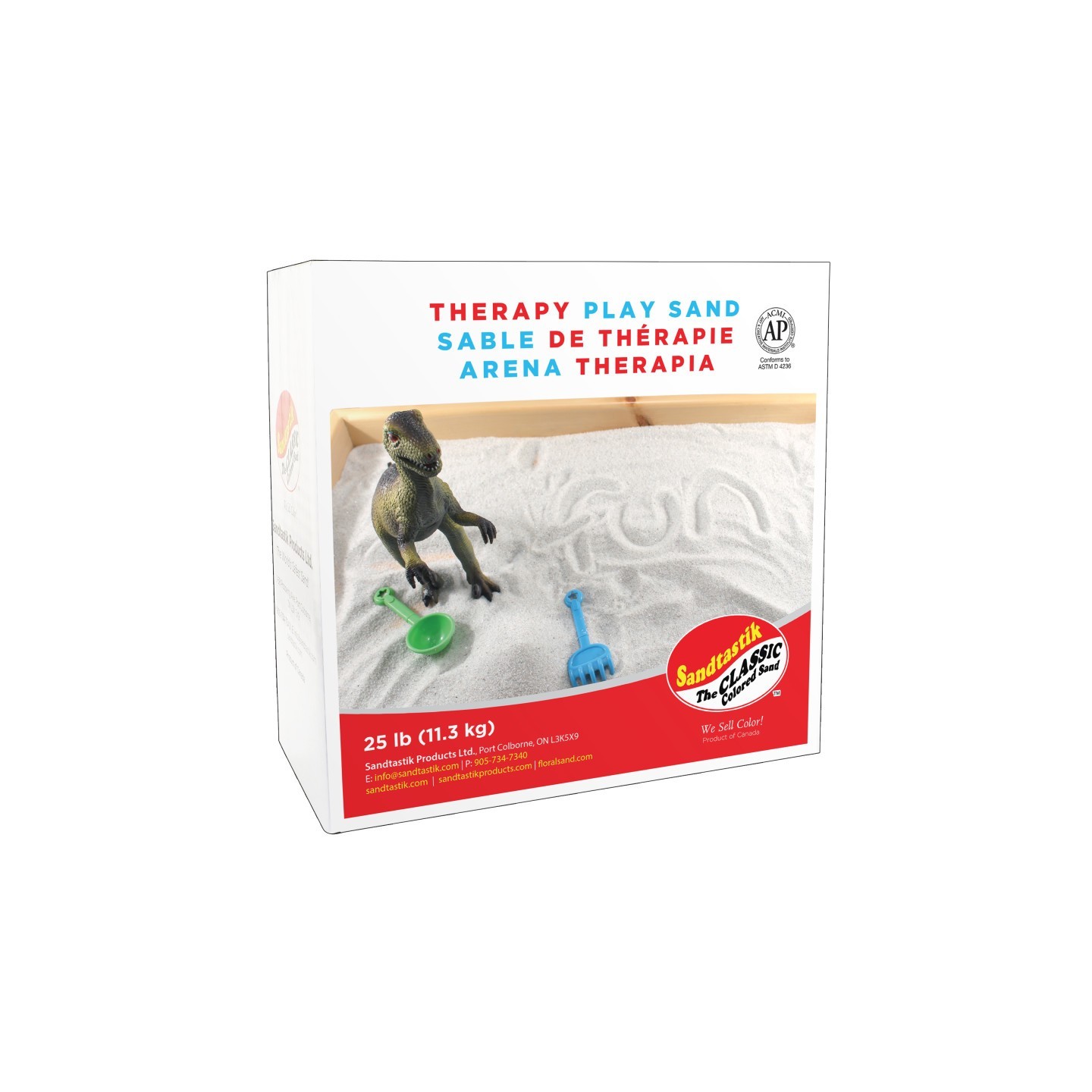 Sandtastik® Therapy Play Sand, 25 lb (11.3 kg) Box