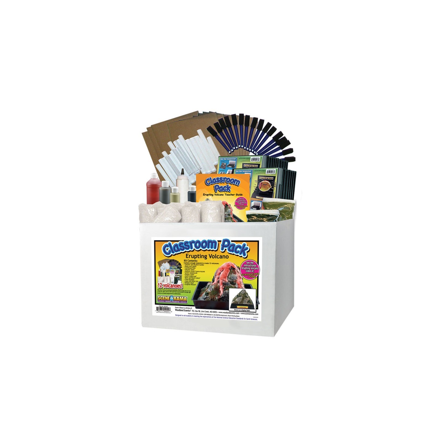 Woodland® Scene-A-Rama® Erupting Volcano Classroom Pack™