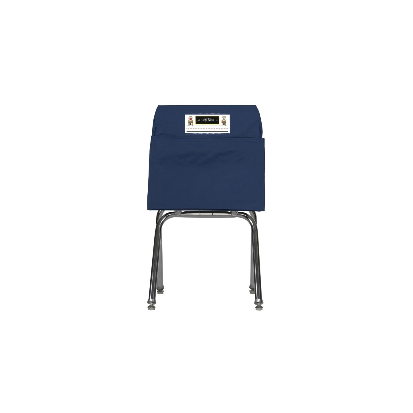Seat Sack® Medium Chair Pocket Classroom Storage Organizer - 15 inch, Blue