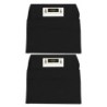 Seat Sack® Seat Sack, Large, 17 inch, Chair Pocket, Black, Pack of 2
