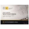 St Cuthberts Saunders Waterford Watercolor Block, Rough, White, 140lb/300gsm, 20 Sheet, 10x7 inch, 1 Count