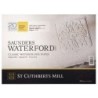 St Cuthberts Saunders Waterford Watercolor Block, Rough, White, 140lb/300gsm, 20 Sheet, 12x9 inch, 1 Count