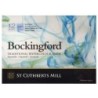 St Cuthberts Bockingford Watercolor Pad, Cold Pressed, Glue Binding, 140lb/300gsm, 12 Sheet, 10x14 inch, 1 Count