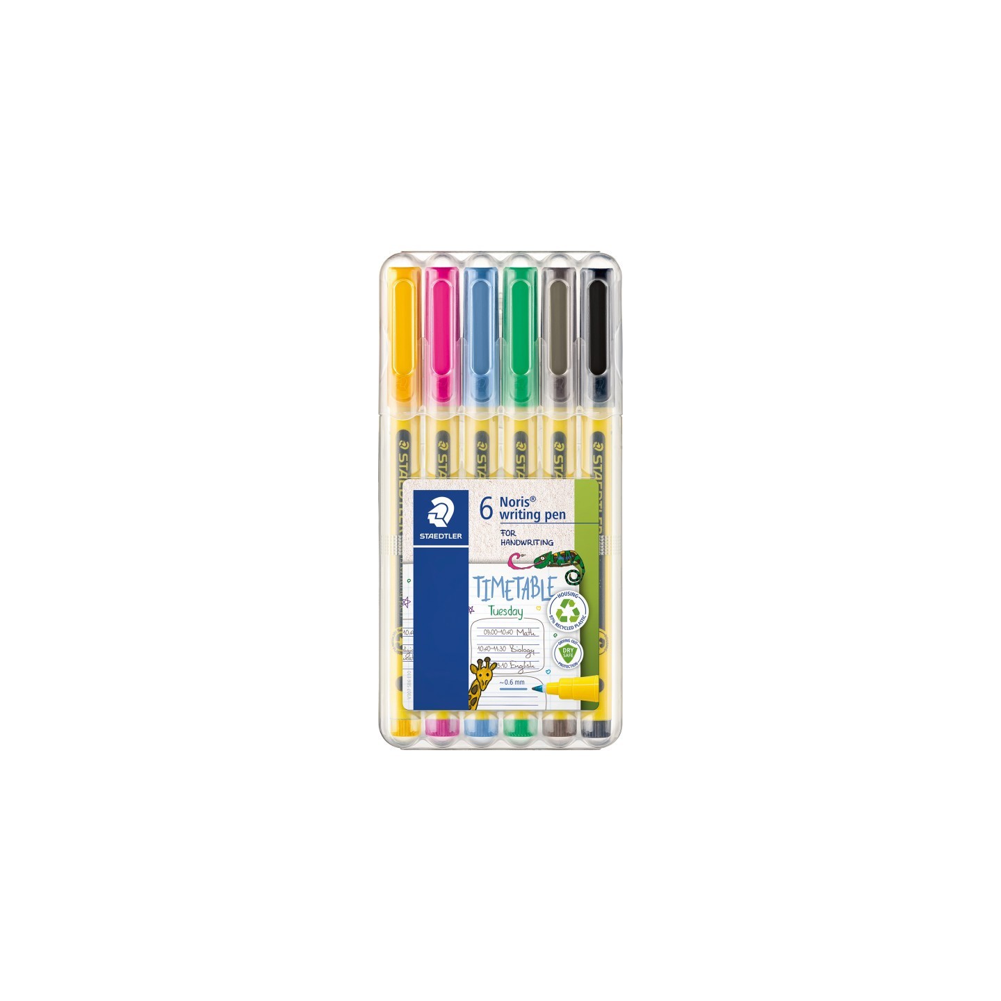 STAEDTLER® Noris® Writing Pens, 6 colors
