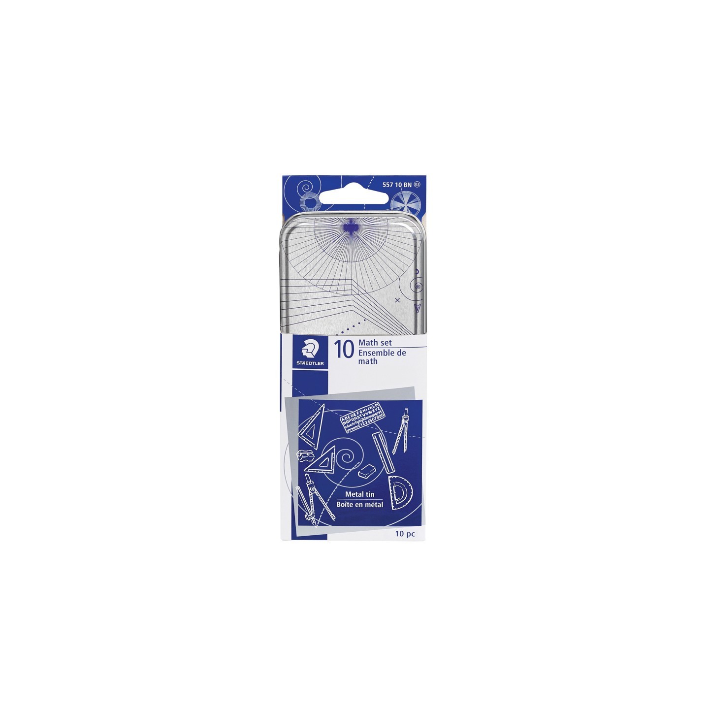 STAEDTLER® Xcellence Essential Geometry Tool Set, 10 Pieces