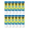 STAEDTLER® UHU Stic Magic Blue Glue Stick, Dries Clear, 21 g, Pack of 12