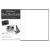 Strathmore Photo Mount Cards & Envelopes, Decorative Embossed Border, 5x6.875 inch, 50 Pack