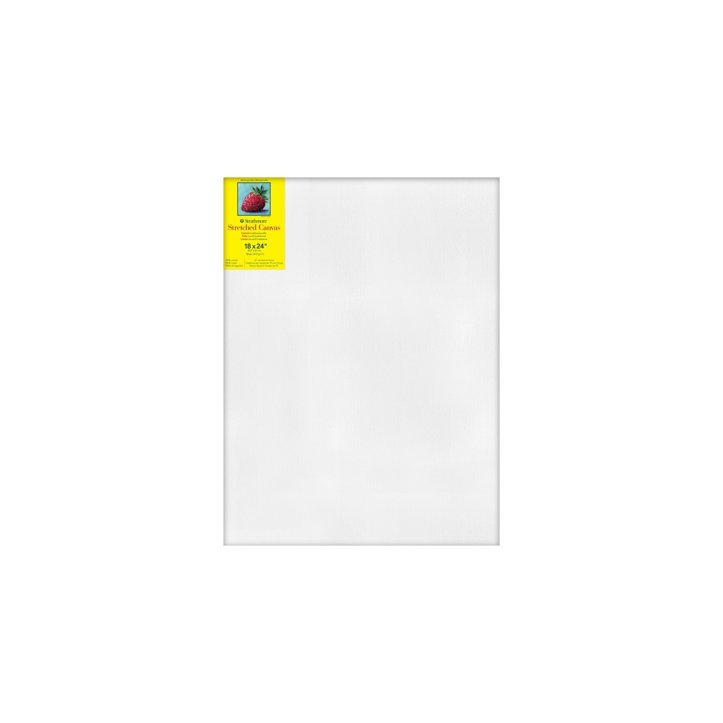 Strathmore 300 Series Traditional Stretched Canvas, 18x24 inch