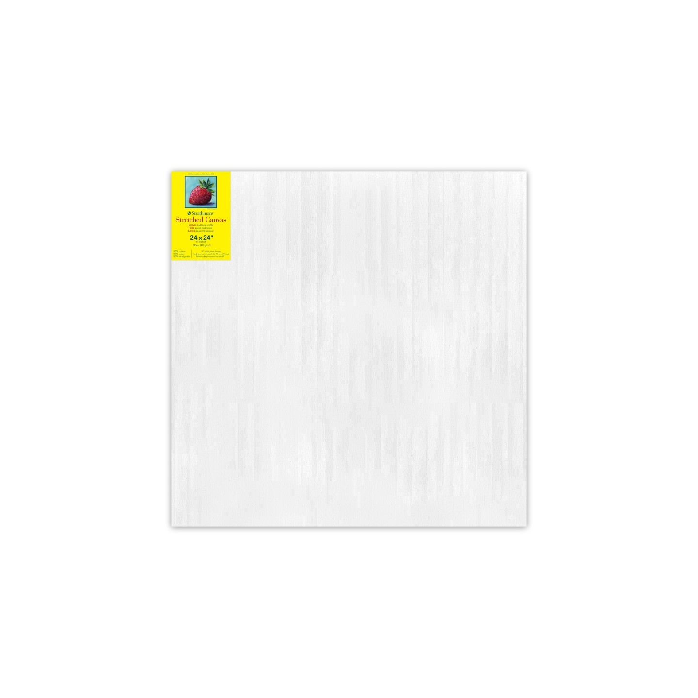 Strathmore 300 Series Traditional Stretched Canvas, 24x24 inch