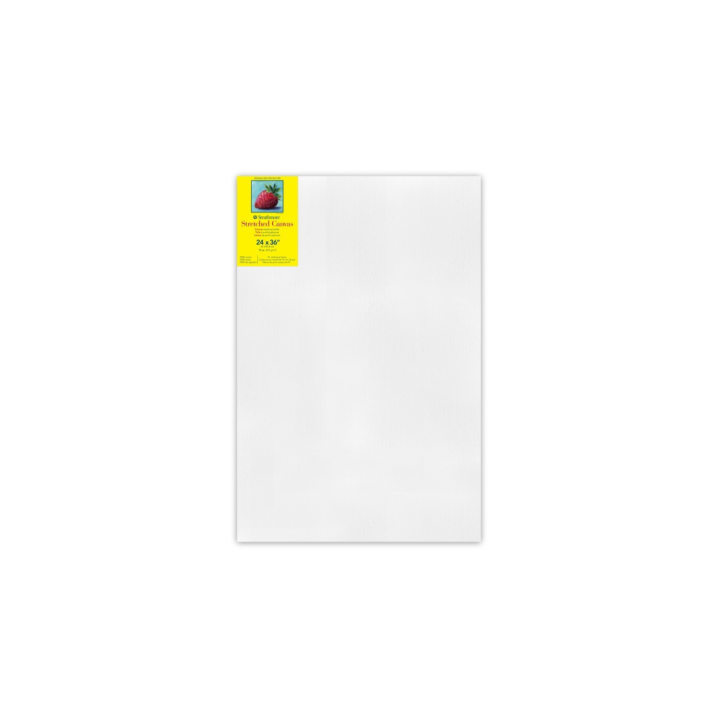 Strathmore 300 Series Traditional Stretched Canvas, 24x36 inch